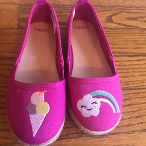 Slip on canvas shoes